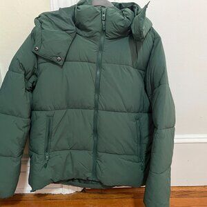 Green Puffer Jacket